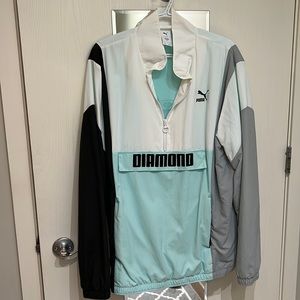 Puma retro quarter zip